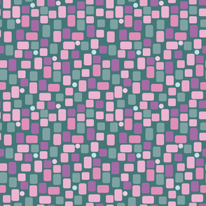 green and pink rectangles