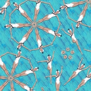 Small: Synchronized Beauty—Swimming Practice