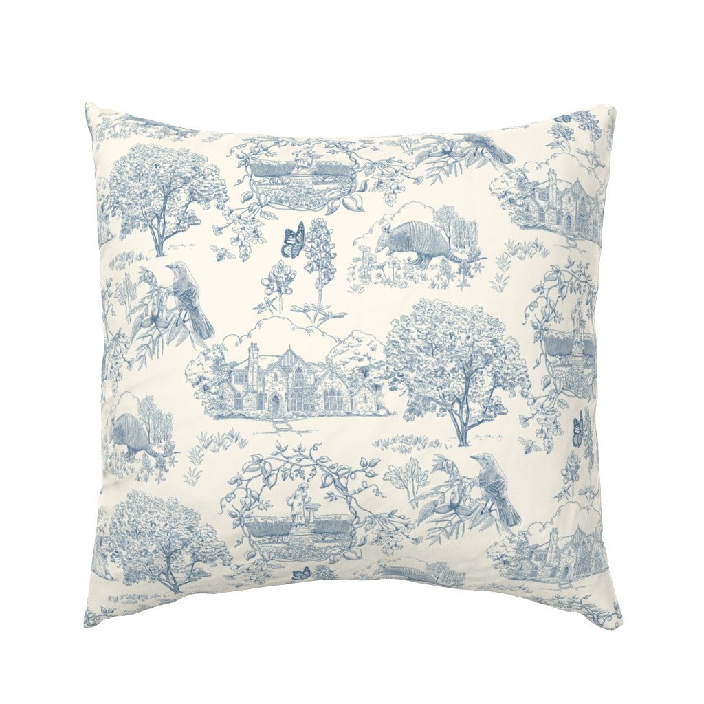 Texas Toile Vintage Blue