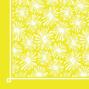 Caftan Template Fireworks yellow 