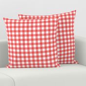 watermelon red gingham bright red christmas wrap fun christmas wrapping paper