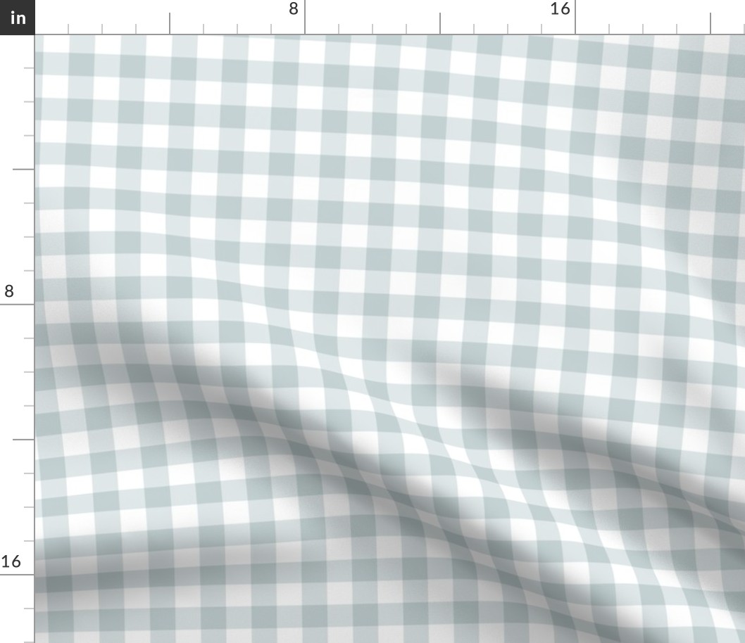 Blue grey gingham plaid check wallpaper blue gray