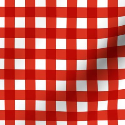 Christmas red gingham red christmas gift wrap wrapping paper fabric