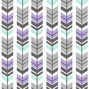 lilac mint grey arrows