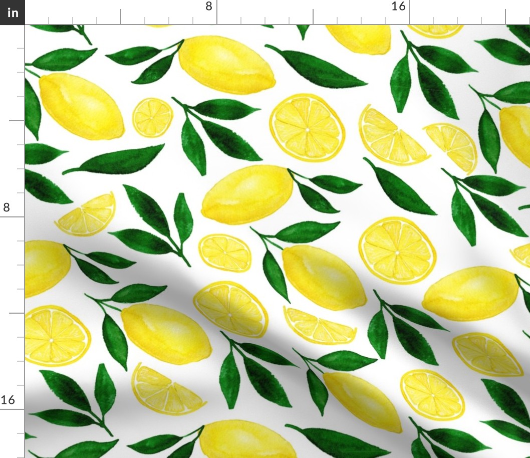 Citrus Lemon Print