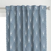 Art Deco - Denim Blue Texture