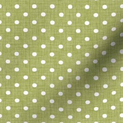 Faded French Spots - Green