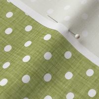 Faded French Spots - Green