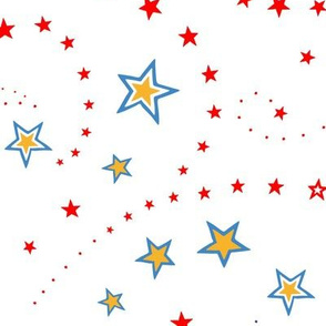 Circus Stars White - small-medium scale