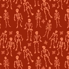 Ditsy Skeletons