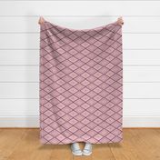 Southwestern Geometric - Blush / Beige / Purple - Medium