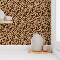 Leopard Spots - Classic Brown / Tan / Camel - Small