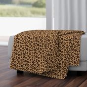 Leopard Spots - Classic Brown / Tan / Camel - Medium