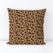 Leopard Spots - Classic Brown / Tan / Camel - Medium