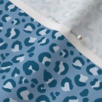 Leopard Spots - Blue / Navy - Small