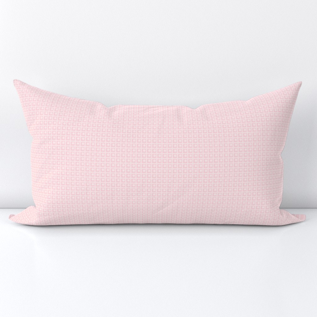 Clara Deco Check: Pink 1920s Geometric