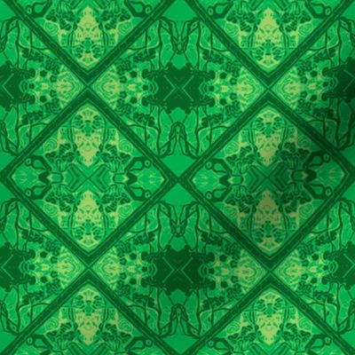 Green Brocade 