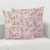 Woodfall Floral (mushroom pink) MED 