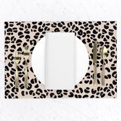 Freehand animal prints leopard print