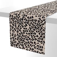 Freehand animal prints leopard print