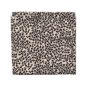 Freehand animal prints leopard print