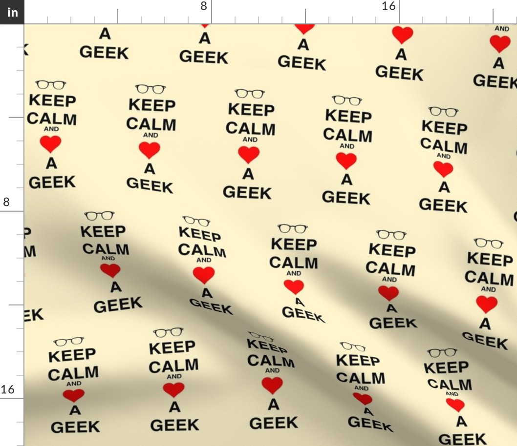 Keep Calm and Love a Geek