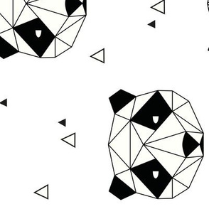 Panda geometric -  vertical 