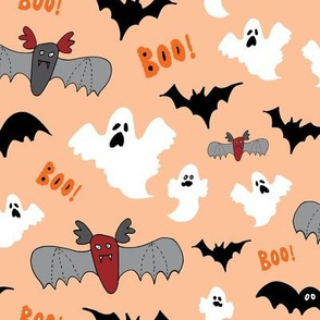 Halloween Bats - Pale