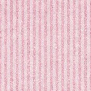 Pastel Pink on Pink Faux Velvet Stripes 