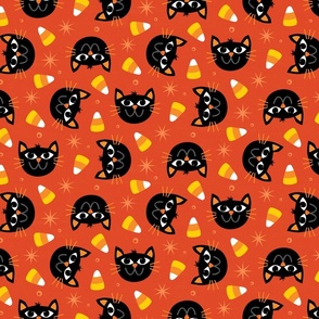 Candy Corn Cats