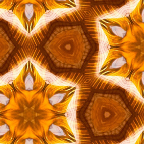 Kaleidoscope in Orange