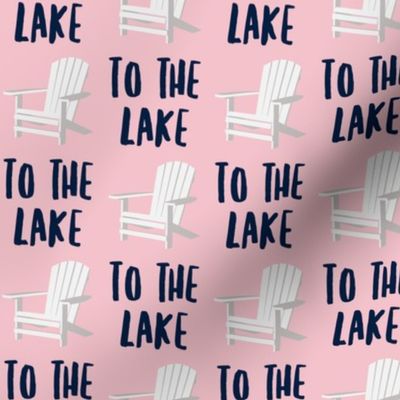 to the lake - adirondack chair - pink - LAD19