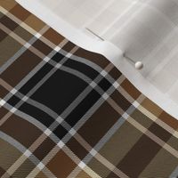 Plaid in Brown Tan Gray Black and White All Fall