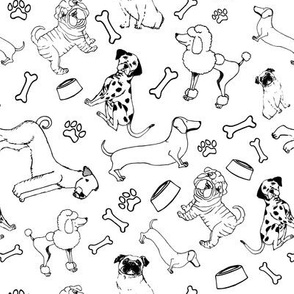 dogs pattern
