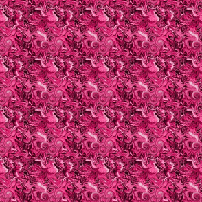 Fluid Swirls in Pink--small