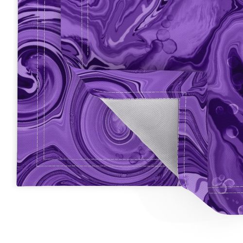 Fluid Swirls in Purple