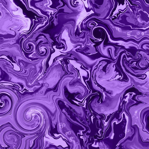Fluid Swirls in Purple
