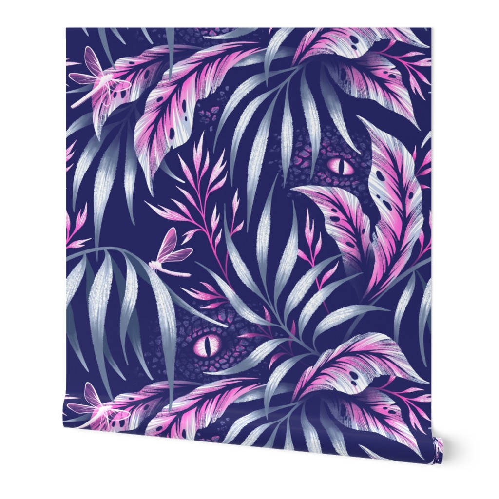 Jurassic Jungle - Pink / Purple