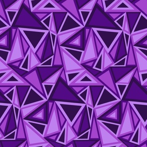 Mod Purple Triangles