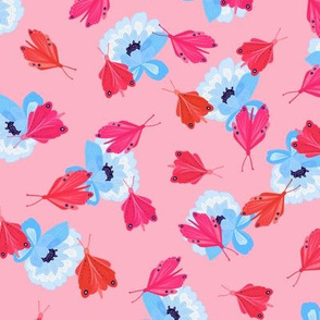 Toledo Muse Butterflies pink