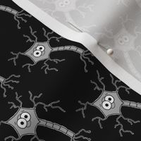 Cute Neuron - on black