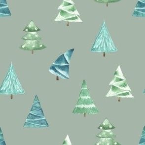 Christmas Pine Trees // Envy Green