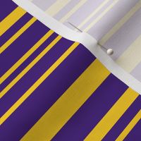 Purple Gold Stripes 