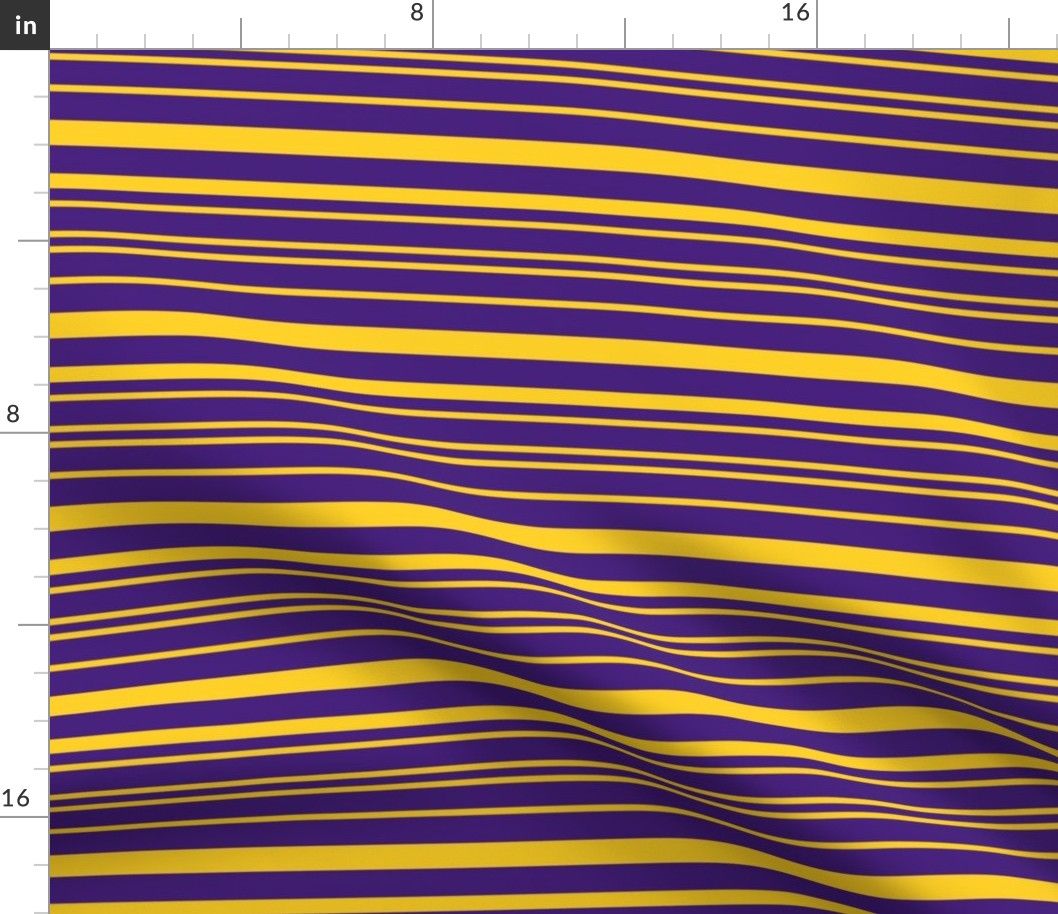 Purple Gold Stripes 