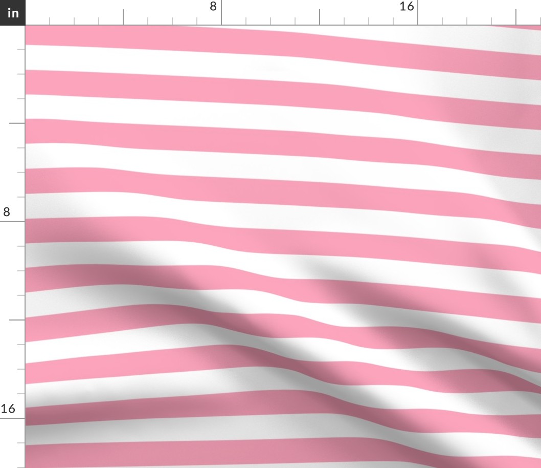 1 inch Light Pink Stripe