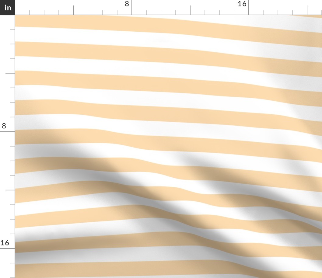 1 inch Light Gold Stripe