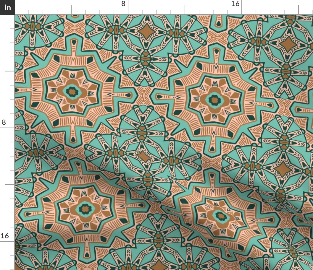 Moroccan Star Flower, LCP, large