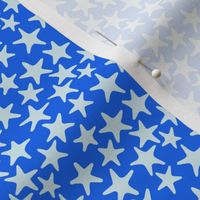 starfish stars blue by Pippa Shaw