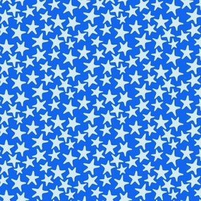 starfish stars blue by Pippa Shaw