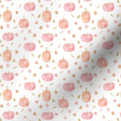 Small Sparkle Pumpkins // White